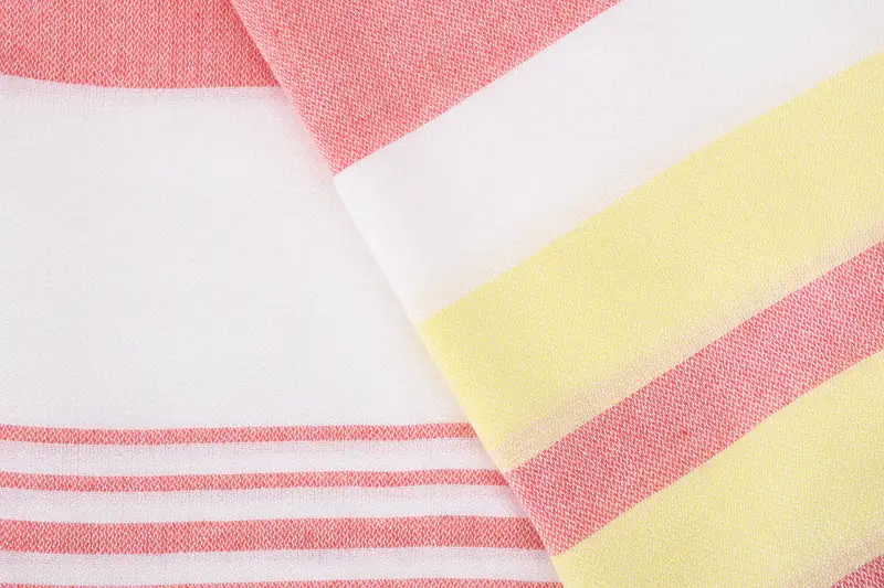 Housewarming Gift, Personalized Gift For Him, 70x40 Cotton Striped Towel, Girls Weekend Favors, Beach towel, Bridesmaid Gift Towel, Organic towel - 5