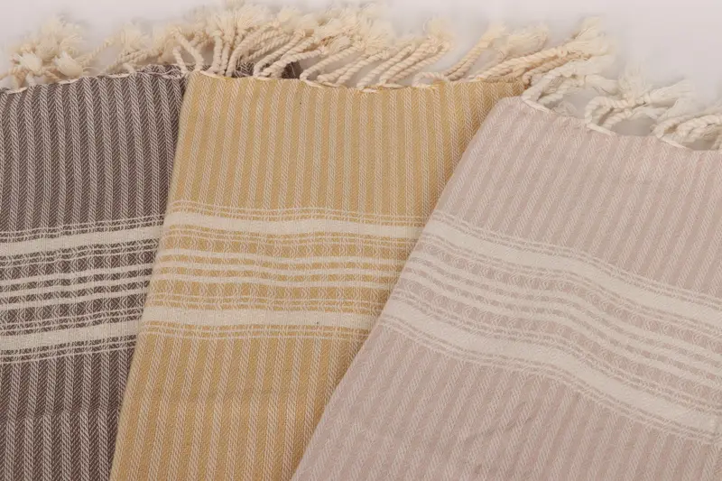 Custom Hand Towel, 40x18 Cotton Striped Towel, Best Friend Christmas Gift, Bachelorette Towel, Personalized Kitchen Towel, Monogrammed Hand Towel - 8