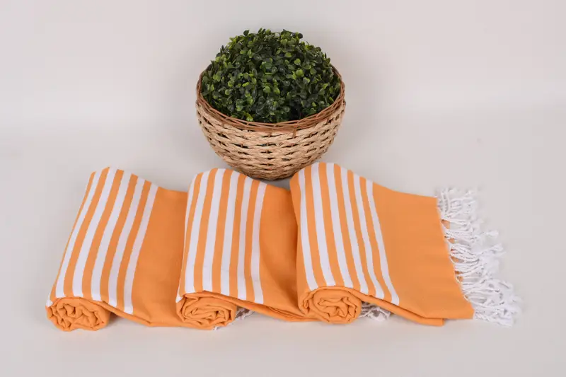 70x40 Cotton Striped Towel, Maid Of Honor Gift, Monogrammed Beach Towel, Beach Towel Gift, Kids Beach Towel, Scarf Towel, Spa Towel, Handmade Gift - 8