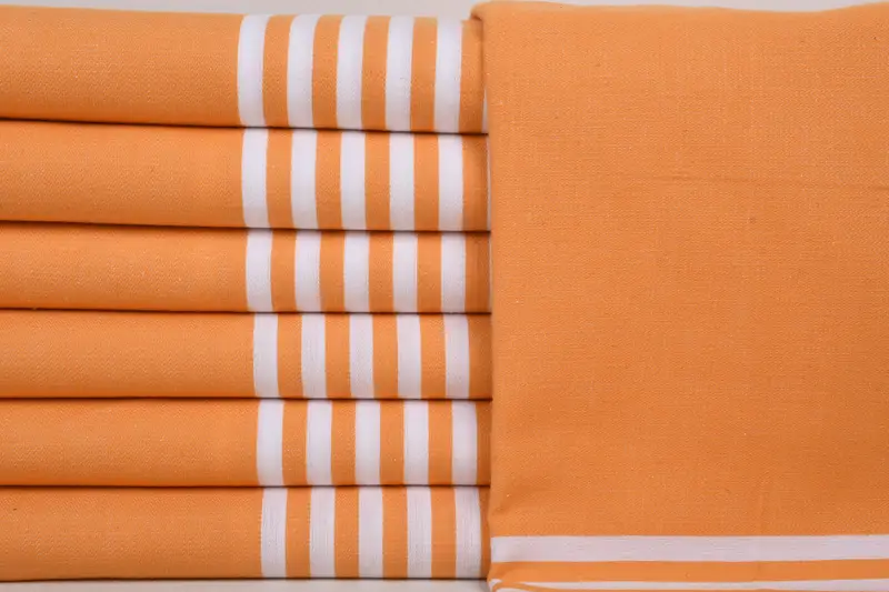 70x40 Cotton Striped Towel, Maid Of Honor Gift, Monogrammed Beach Towel, Beach Towel Gift, Kids Beach Towel, Scarf Towel, Spa Towel, Handmade Gift - 1