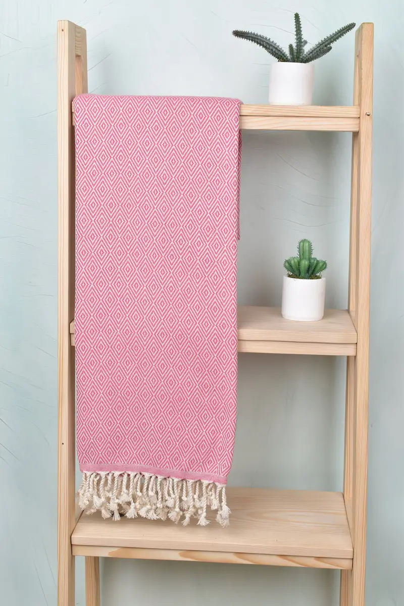 Beach Towel Bulk, Bachelor Party Favors, 70x40 Cotton Diamond Towel, Housewarming Gift, Bulk Order Towel, Peshtemal Towel, Decorative Towel - 8