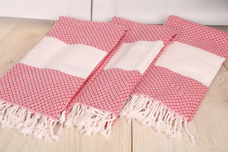 Gift For Wedding Day, Wedding Gifts Towel, Thin towel, 70x36 Linen Diamond Towel, Hammam Towel USA, Handmade Gift, Kids Beach Towel, Fouta towel - 6