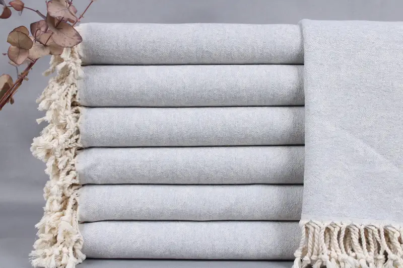 Organic Cotton Towel Personalized Animal Print Chic Shawl, 40x71 Inches