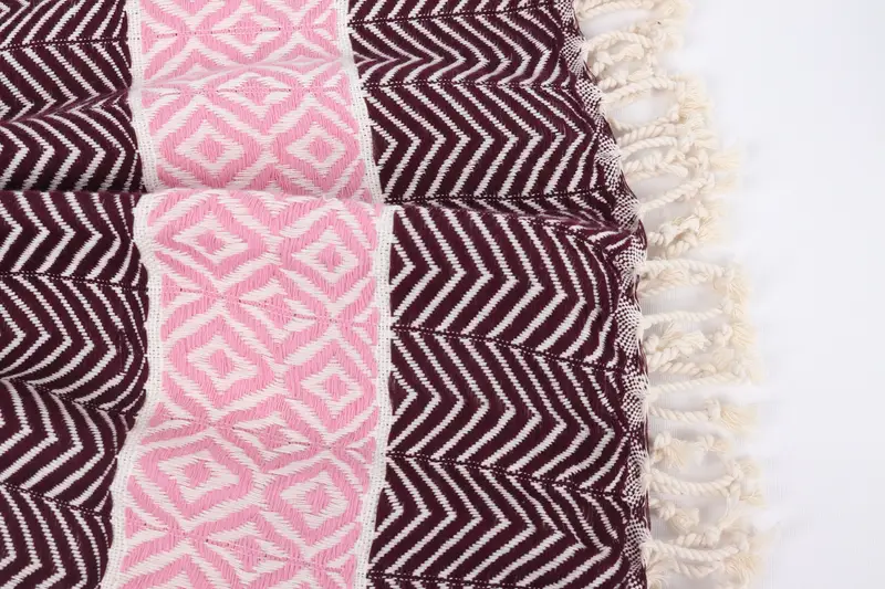 Turkish Towel USA, Bridal Shower Favor, Turkish Bath Towel USA, Lightweight Turkish towel, Gym Towel, 70x40 Cotton Chevron Towel, Personalized Gift - 8