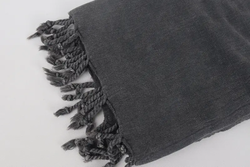 Guest Towel, Organic towel, Lightweight towel, Thin towel, Luxury Turkish peshtemal beach towel, Xmas Gifts, 64x36 Cotton Striped Stonewashed Towel - 7