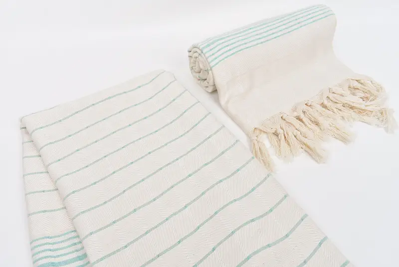 Beach Theme Bachelorette Party Gifts, Sand-free towel, Bridesmaid Gift, Turkish Towel USA, 70x40 Cotton Striped Towel, Personalize Gift, Gym Towel - 7