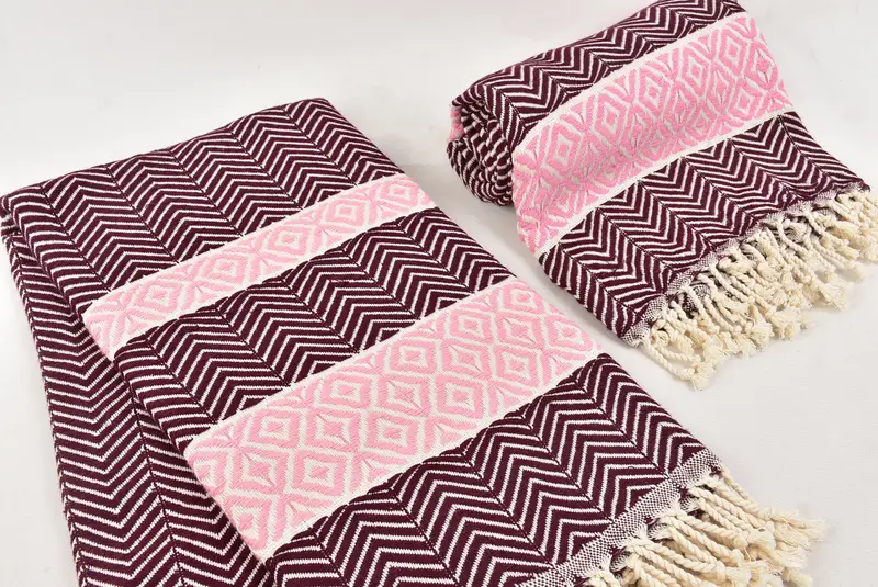 Home Decor Gifts, 70x40 Cotton Chevron Towel, Gym Towel, Bachelor Bachelorette Party Favors, Towel With Name, Wedding Gift Ideas, Bridal Shower Gift - 7