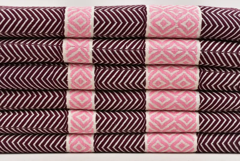 Home Decor Gifts, 70x40 Cotton Chevron Towel, Gym Towel, Bachelor Bachelorette Party Favors, Towel With Name, Wedding Gift Ideas, Bridal Shower Gift - 2