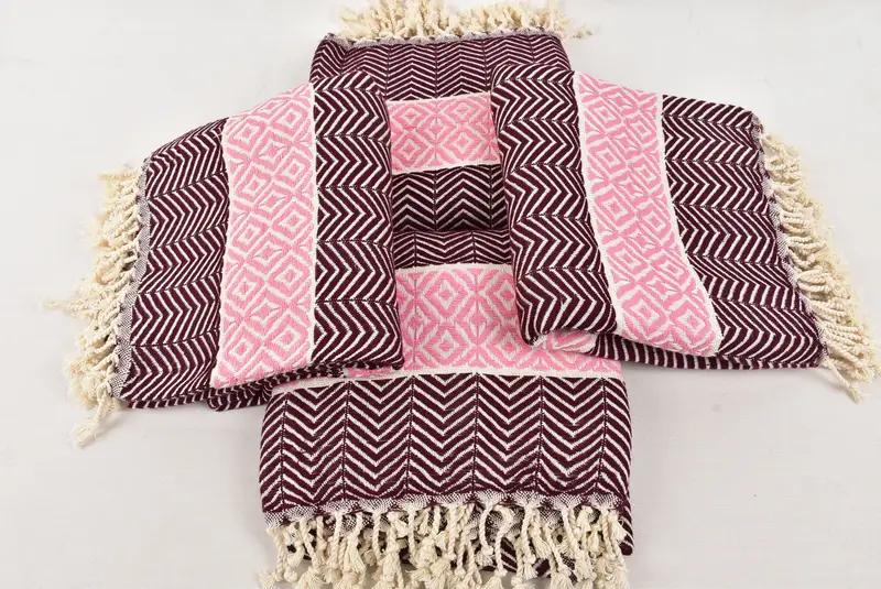 Home Decor Gifts, 70x40 Cotton Chevron Towel, Gym Towel, Bachelor Bachelorette Party Favors, Towel With Name, Wedding Gift Ideas, Bridal Shower Gift - 6
