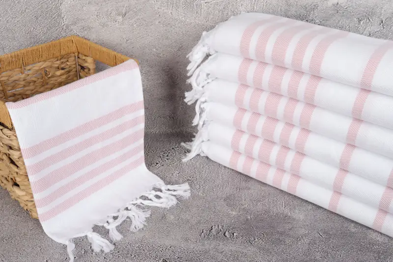 Summer Gift, Personalized Dish Towel, Personalized Gift, 36x24 Cotton Herringbone Towel, Wedding Favors, Gift For Best Friend, Housewarming Gift - 3