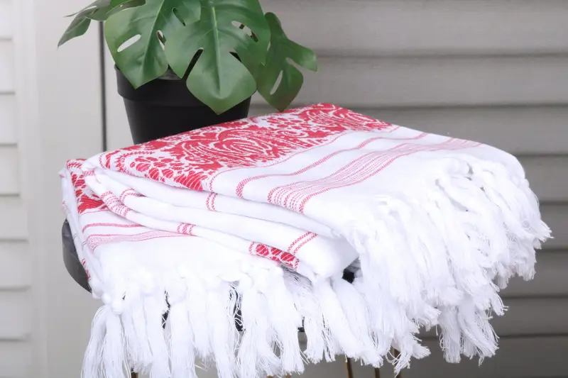 68x40 Cotton Scorpion Design Towel, Wedding Gift Ideas, Custom Wedding Gift, Turkish bath towel, Gift For The Home Decor, Bachelorette Party Favors - 3