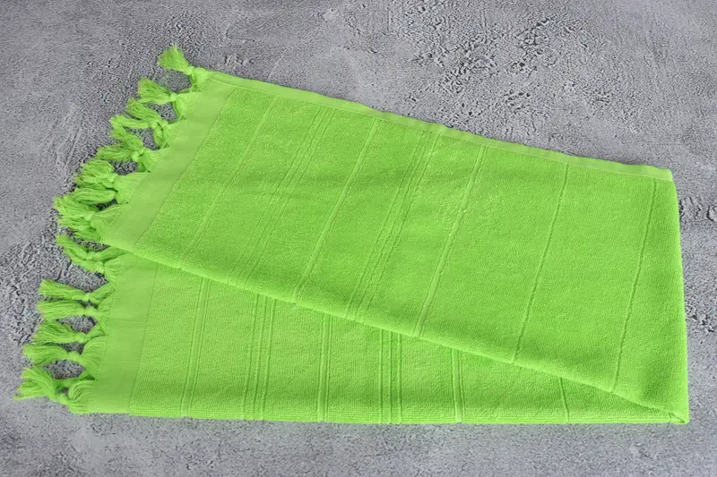 Personalized Hand Towel, Towel With Name, Guest Towel, 40x18 Cotton Striped Terry Towel, Bathroom Hand Towel, Turkish Tea Towel, Small Bath Towels - 6