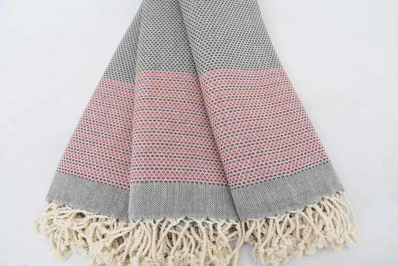 Birthday Gift, 70x40 Cotton Geometric Towel, Large Beach Towel Personalized, Best Beach Towel, Turkish towel, Towel With Name, Personalized Gifts - 3