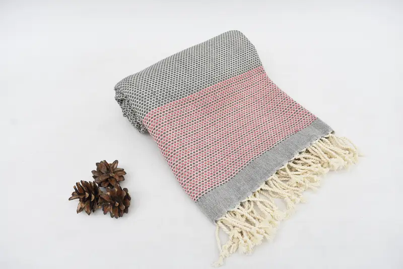 Birthday Gift, 70x40 Cotton Geometric Towel, Large Beach Towel Personalized, Best Beach Towel, Turkish towel, Towel With Name, Personalized Gifts - 8