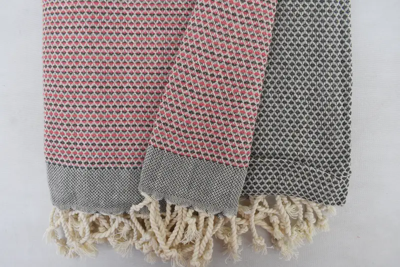 Birthday Gift, 70x40 Cotton Geometric Towel, Large Beach Towel Personalized, Best Beach Towel, Turkish towel, Towel With Name, Personalized Gifts - 4