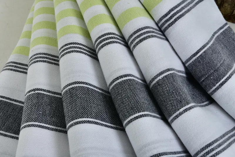 Organic Turkish towel, 70x40 Cotton Striped Towel, Custom Bath Towel, Housewarming Gift, Merry Christmas Gifts, Spa Gift Towel, Custom Wedding Gifts - 5