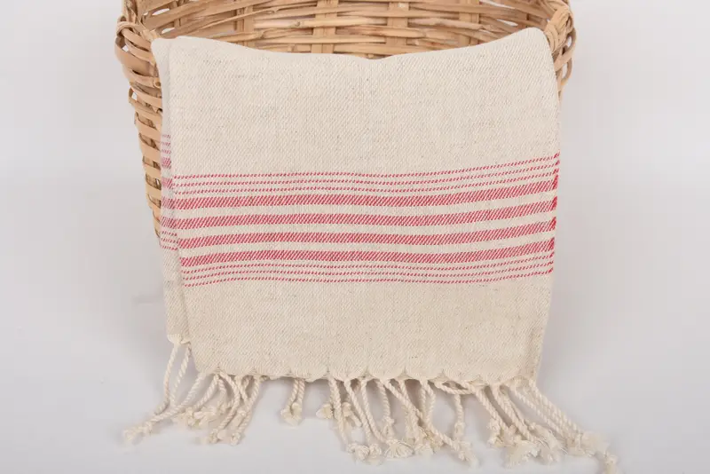 En İyi Arkadaş Hediye Fikirleri, Konuk Havlusu, Monogram Mutfak Havlu, Türk Havlu El Havlusu, 36x18 Keten Çizgili Havlu, Özel El Havlu, Monogram Havlular - 5
