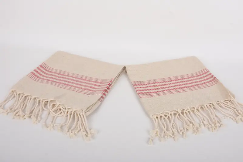 En İyi Arkadaş Hediye Fikirleri, Konuk Havlusu, Monogram Mutfak Havlu, Türk Havlu El Havlusu, 36x18 Keten Çizgili Havlu, Özel El Havlu, Monogram Havlular - 6