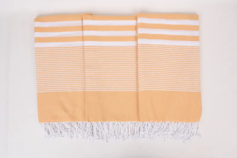 Turkish Towel Beach, Organic cotton Turkish peshtemal towel, Peshtemal Towel, Maid Of Honor Gift, 70x40 Cotton Striped Towel, Monogram Beach Towel - 7