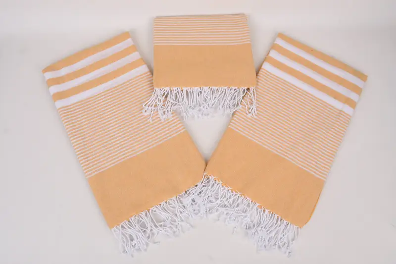 Turkish Towel Beach, Organic cotton Turkish peshtemal towel, Peshtemal Towel, Maid Of Honor Gift, 70x40 Cotton Striped Towel, Monogram Beach Towel - 6