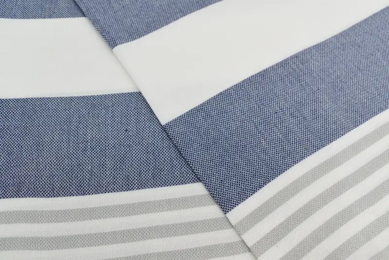 40x24 Cotton Striped Towel, Home Decor Towel, Wedding Gift Kitchen Towel, Personalized Dish Towel, Small Bath Towels, Monogram Kitchen Towel - 6