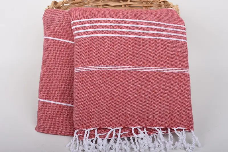 Turkish Blanket Queen, Throw Blanket, Personalize Gift, Housewarming Gift, Organic Throw, Bachelorette Party Favors, 88x60 Cotton Striped Towel - 5