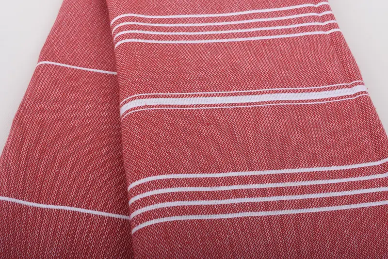 Turkish Blanket Queen, Throw Blanket, Personalize Gift, Housewarming Gift, Organic Throw, Bachelorette Party Favors, 88x60 Cotton Striped Towel - 4