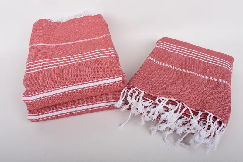 Turkish Blanket Queen, Throw Blanket, Personalize Gift, Housewarming Gift, Organic Throw, Bachelorette Party Favors, 88x60 Cotton Striped Towel - 7