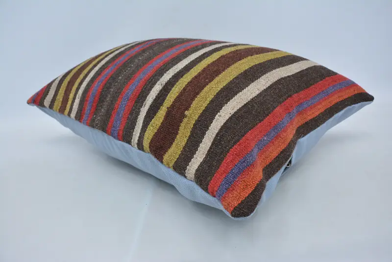 Geometric Embroidered Pillow, 20x28 Inches Size Decorative Pillow - 6