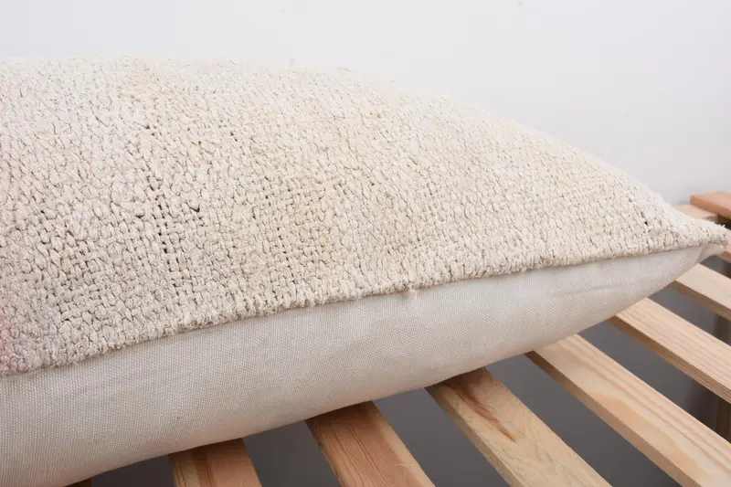 Antique Pillows, 16x36 White Cushion Case, Pillow Cover, Boho Pillow Sham Cover, Luxury Pillow Sham, Turkish Kilim Pillow, Ethnic Pillow Cover - 7