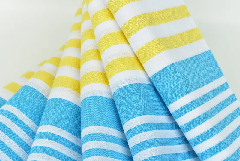 Home Decor Gifts, Home Decor Towel, 68x36 Cotton Striped Towel, Luxury Turkish Bath Towel, Decorative Towel, Custom Gift, Embroidered Towel - 5