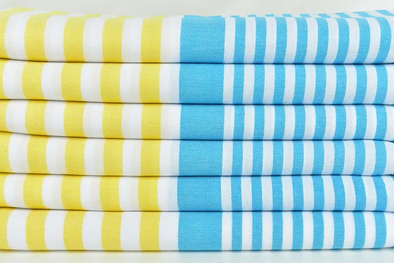 Home Decor Gifts, Home Decor Towel, 68x36 Cotton Striped Towel, Luxury Turkish Bath Towel, Decorative Towel, Custom Gift, Embroidered Towel - 2