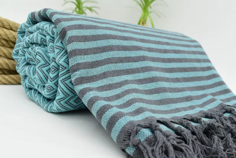 Halloween Gifts, 104x80 Cotton Diamond Towel, Organic Throw, Girl Trip Party Favor, Boho Throw Blankets, Turkish Blanket, Throw Blanket Couch - 3