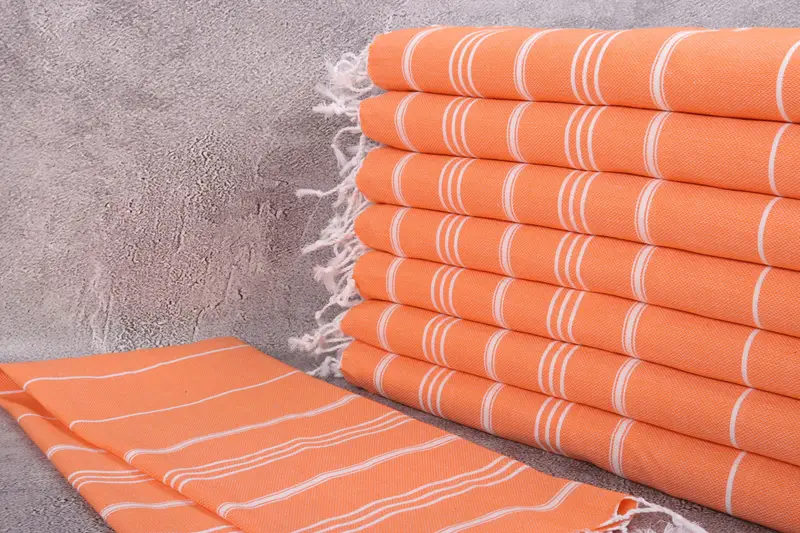 Personalized Home Gift Wedding, Personalized Kitchen Towel, Wedding Favors, Personalized Hand Towel, Hand Size Towels, 40x24 Cotton Striped Towel - 2