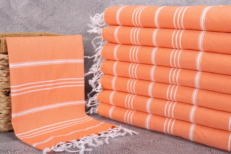 Personalized Home Gift Wedding, Personalized Kitchen Towel, Wedding Favors, Personalized Hand Towel, Hand Size Towels, 40x24 Cotton Striped Towel - 3