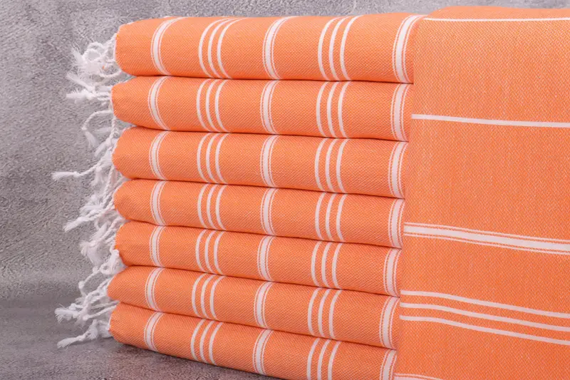 Personalized Home Gift Wedding, Personalized Kitchen Towel, Wedding Favors, Personalized Hand Towel, Hand Size Towels, 40x24 Cotton Striped Towel - 1
