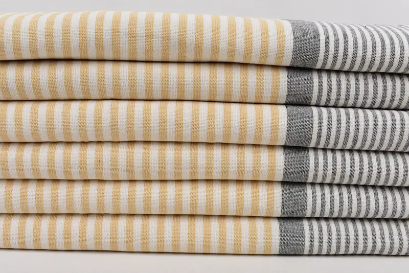 68x40 Cotton Striped Terry Towel, Bath towel, Large Turkish Towel, Home Gift, Luxury Turkish beach towel for summer vacation, Gifts For Him - 3