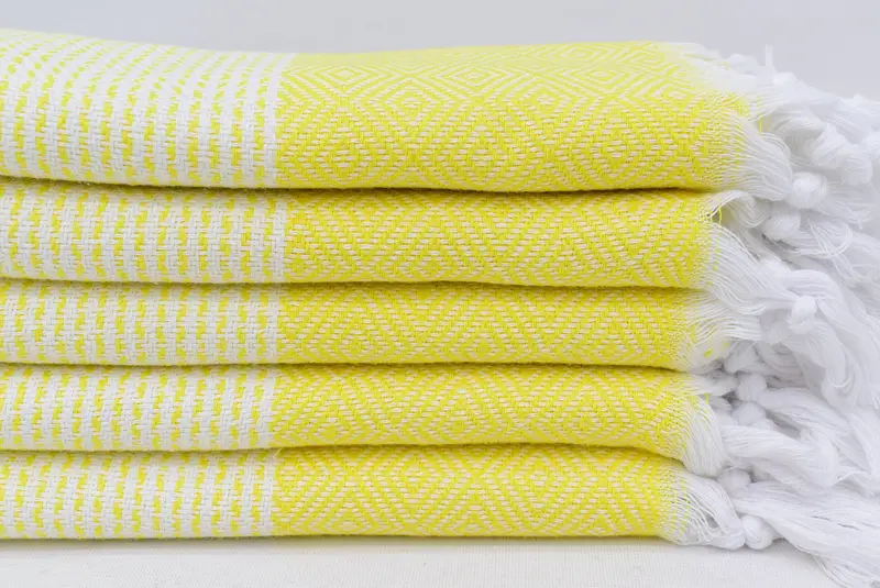 Personalized Hand Towel, Xmas Gifts, Monogram Kitchen Towel, 40x18 Cotton Diamond Towel, Bachelor Towel, Best Friend Gift Ideas, Turkish Tea Towel - 5