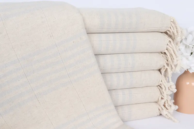 Wedding Towel, Turkish towel bulk order for wedding gifts, Custom Towel, Gift For Him, Xmas Gifts, Peshtemal Towel, 70x40 Linen Striped Towel - 1