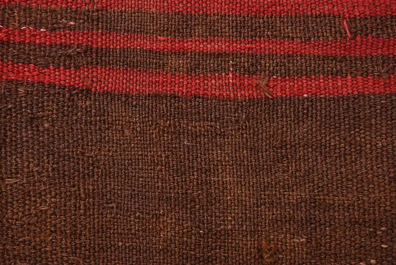 Cushion Cover, Turkish Bench Pillow Cover, 20x28 Brown Pillow Case, Antique Pillows, One Of A Kind Cushion, Throw Kilim Pillow, Turkish Pillow - 3