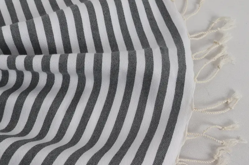 Maid Of Honor Gift, 40x18 Cotton Striped Towel, Personalized Gift, First Wedding Anniversary Gift, Small Bath Towels, Personalized Dish Towel - 8