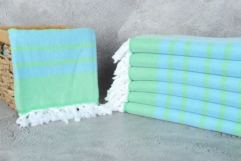 Personalized Gift For Him, Quick-dry towel, Mexico Bachelorette Party Gifts, 68x36 Cotton Chevron Towel, Turkish beach towel, Custom Wedding Gifts - 3