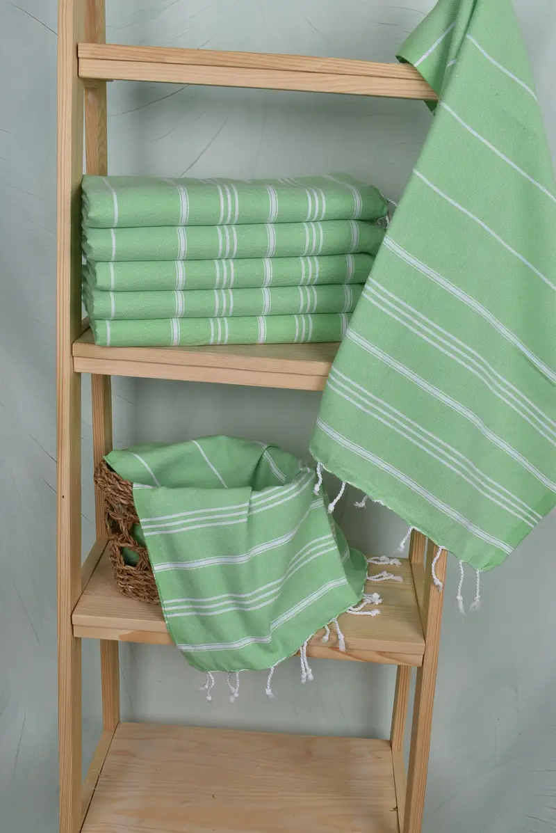 Kitchen Towel, Personalized Dish Towel, Small Bath Towels, Halloween Gifts, Custom Turkish Towel, Gifts For Him, 40x24 Cotton Striped Towel - 3
