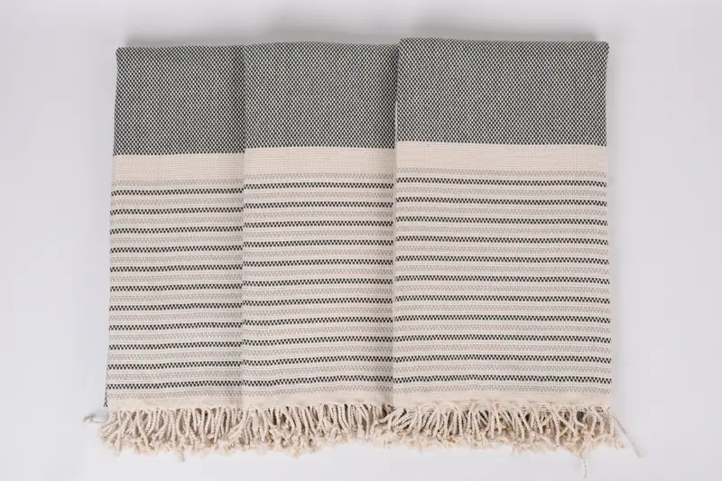 Bathroom Towel, 70x40 Cotton Geometric Towel, Luxury towel, Beach Wedding Favor, Wedding Gift, Gift For Her, Valentines Day Gift For Her, Yoga Towel - 7