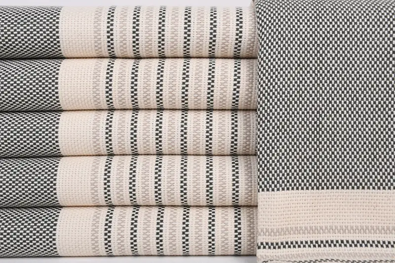 Bathroom Towel, 70x40 Cotton Geometric Towel, Luxury towel, Beach Wedding Favor, Wedding Gift, Gift For Her, Valentines Day Gift For Her, Yoga Towel - 1