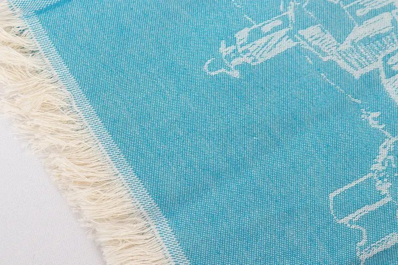 28x20 Cotton Landscape Patterned Towel, Personalized Kitchen Towel, Kitchen Towel, Gym Towel, Gift For Mom, Wedding Favors, Best Friend Wedding Gift - 8