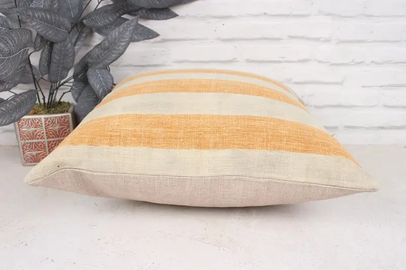 Bohemian Cushion Cushion, Armchair Pillow Sham, Handmade Kilim Cushion, Cushion, Antique Pillows, 18x18 White Cushion Cover, Home Decor Pillow - 5