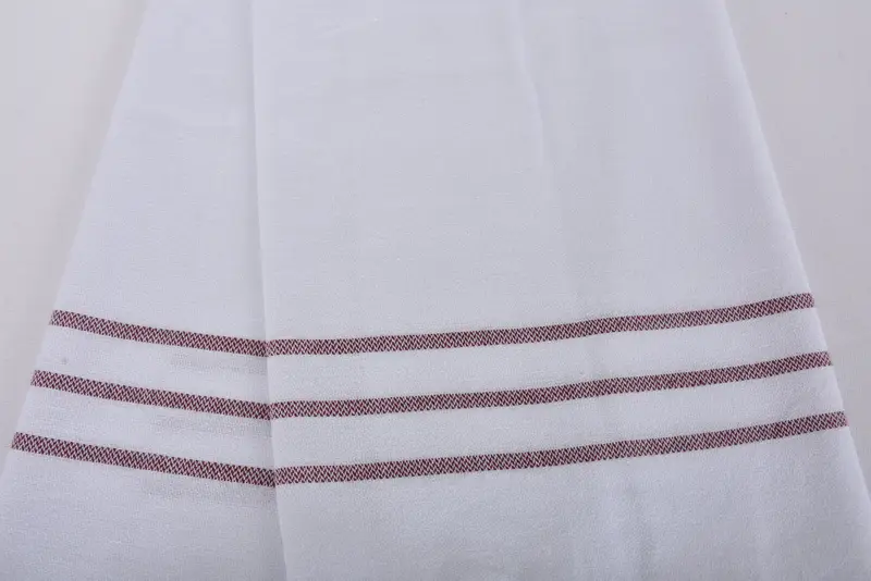 Wedding Gift, Bridesmaid Proposal Gift, Personalized Hand Towel, 40x24 Cotton Striped Towel, Monogram Kitchen Towel, Gift For Wedding Day - 4