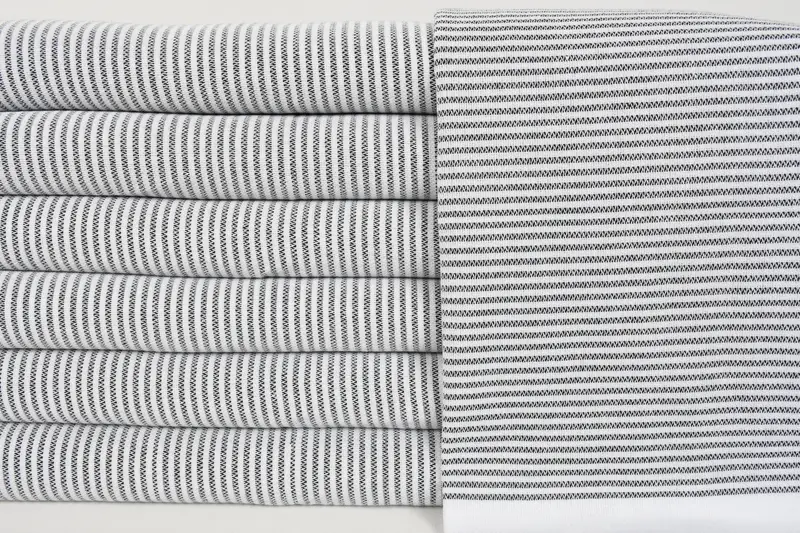 40x18 Cotton Striped Towel, Personalized Gift, Gift For Coworker, Personalized Kitchen Towel, Bulk Order Towel, Gifts For Him, Custom Hand Towel - 1