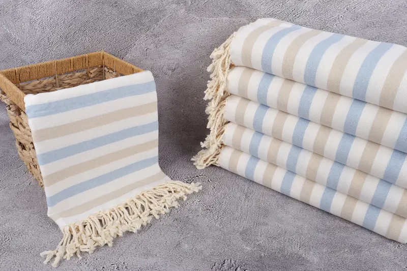 Bachelorette Party Decorations, Bachelorette Party Gift, Spa Gift Towel, Birthday Gift, Housewarming Gift, Gift For Him, 70x40 Cotton Striped Towel - 3